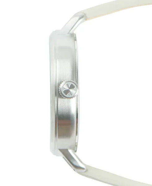Lucky Brand Women's Indio White Leather Strap Watch 36mm